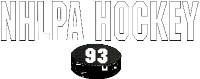 NHLPA Hockey '93 logo for Super Nintendo